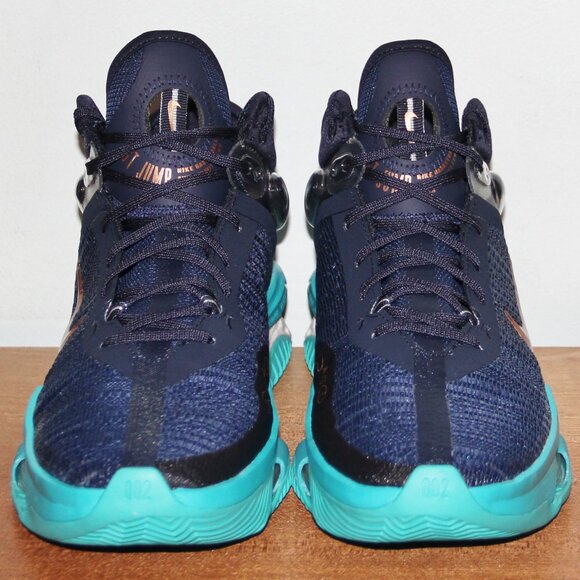 Nike Air Zoom GT Jump 2 Basketball Shoes Men 9 10 Obsidian Dusty Cactus main image 6